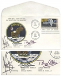 Apollo 11 Crew-Signed First Man on the Moon First Day Cover